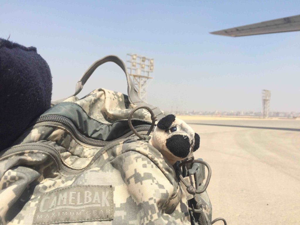 When you are deployed to a foreign country, things change on a moment's notice. When there is a shift in the direction an event is going in, one has to be ready to adapt and move forward when necessary.